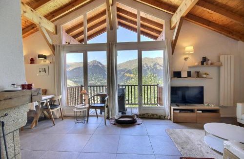 Montalbert Ski Chalet | Elegant Chalet La Plagne Montalbert - Steps from the Slopes