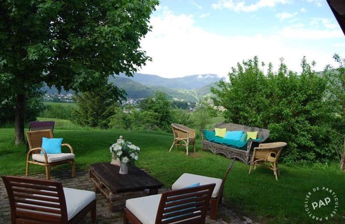 Villard-de-Lans Ski Chalet | Relax at Chalet 'Les Castors' with Private Pool & Mountain View