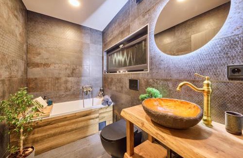 Mlade Buky Ski Chalet | Chalet Lux by Interhome: Pet-Friendly Retreat with Pool