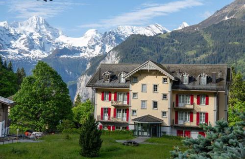 Wengen Apartment | Family-Friendly Retreat at Chalet Mittaghorn Apt 4