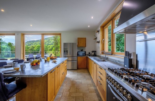 Bitschwiller-les-Thann House | Relaxing Chalet Neuf with Spa and Heated Pool in Nature
