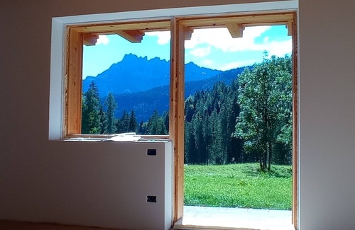Falcade Apartment | Cozy Chalet on the Meadows with Breakfast & Family Amenities