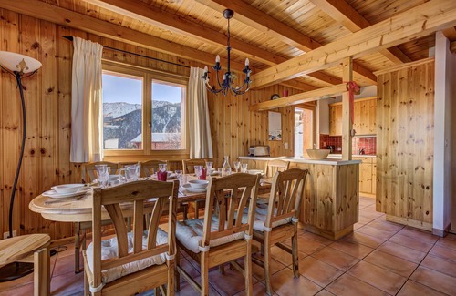 La Tzoumaz Ski Chalet | Top-Rated Chalet OnThePiste with Lake Views in La Tzoumaz