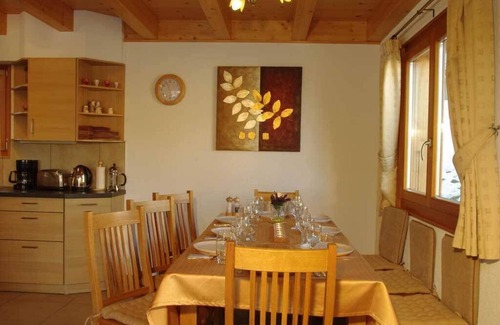 Riddes Ski Chalet | Experience Chalet Orchidee - La Tzoumaz with Lake Views