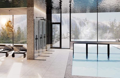 Hinterstoder Apartment | Triforêt Alpin Resort: Cozy Chalet with Breakfast Included