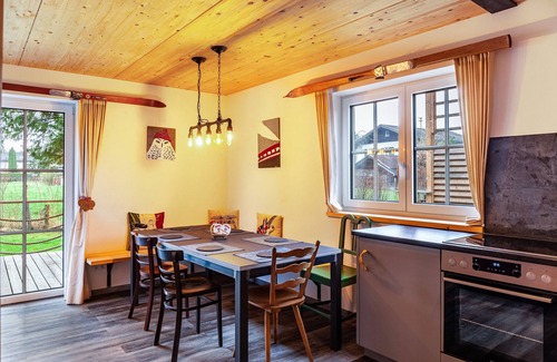 Farchant Ski Chalet | Inviting Chalet Rauschn: Mountain Views, Whirlpool & Spa