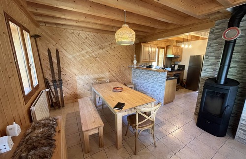 Albiez-le-Jeune Ski Chalet | Cozy Chalet with Sauna and Panoramic Views in Nature