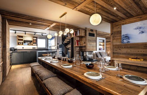 Plagne Soleil Ski Chalet | Chalet Topaz: Snowy Slopes & Family-Friendly Amenities