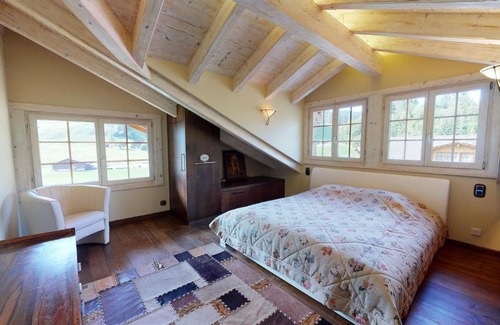 Chateau-d'Oex Apartment | Chalet Zeppelin: Family-Friendly 4-Star Retreat with Great Reviews