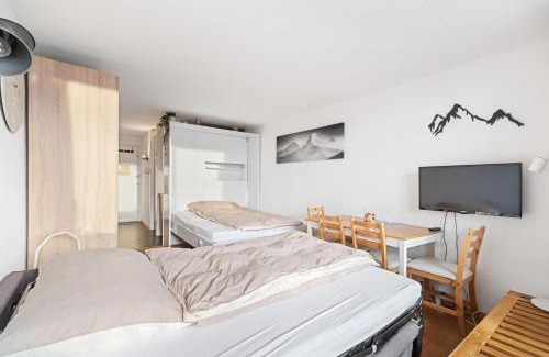 Anzere Apartment | Cozy Studio in Anzère: Ski Access & Family-Friendly Amenities