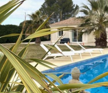 Orange Bed & Breakfast | Oceanfront Haven: Chambre Carpediem with Pool & Spa