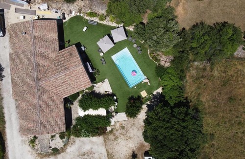 Taulignan House | Relaxing Chambre d'Adelice with Inviting Pool Amenities