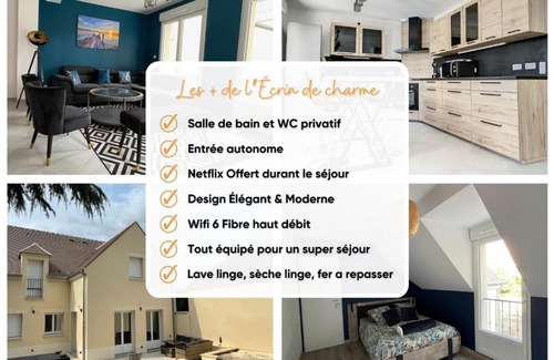 La Victoire - Les Marechaux House | Relaxing Chambre Escapade with Private Bath & Kitchen
