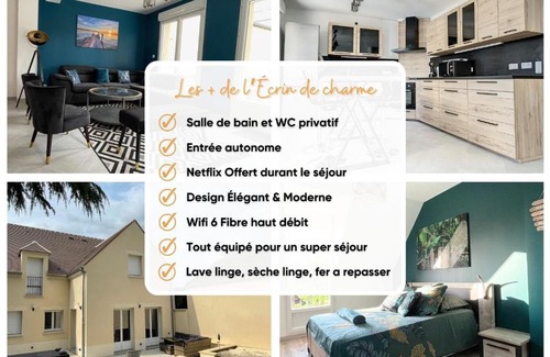 La Victoire - Les Marechaux House | Comfortable Chambre Evasion with Private Bath & Netflix
