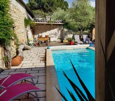 Vallon-Pont-d'Arc House | Oceanfront Retreat at Chambre L'Orchidée with Pool & Dining