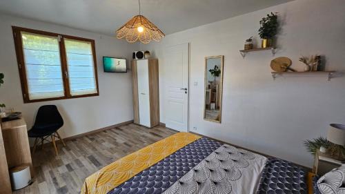 Vertaizon House | Chambre privé climatisé