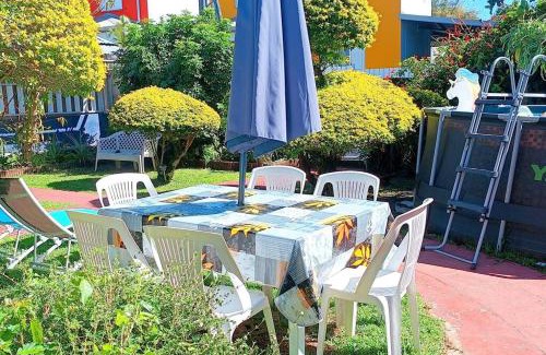 Saint-Andre House | Cozy Private Room at Case Créole Le Mistral with Pool & Hot Tub