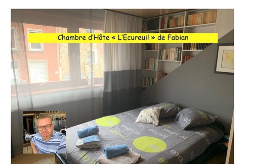 Frameries House | Cozy Retreat at Chambres D'hôte "l'écureuil" Near Mons
