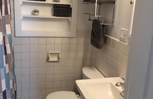 Colchester Apartment | Relaxing Champs Camp: Private Beach on Lake Champlain