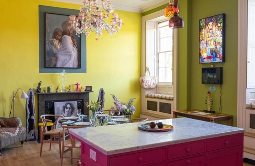 Skipton Apartment | Elegant Chapel Flat: Pool, Hot Tub & Pet-Friendly Stay