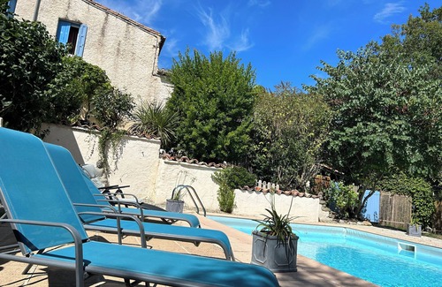 Villarzel-du-Razes House | Character house with beautiful pool, set in nature in Villarzel-du-Razès