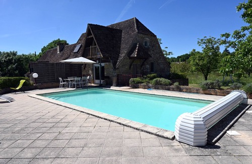 Loubressac House | Charming Stone House with Scenic Views and Pool Access