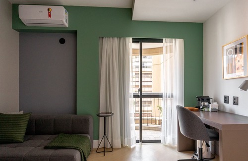 Itaim Bibi Apartment | Comfortable Stay at Charlie Jerônimo da Veiga Hotel