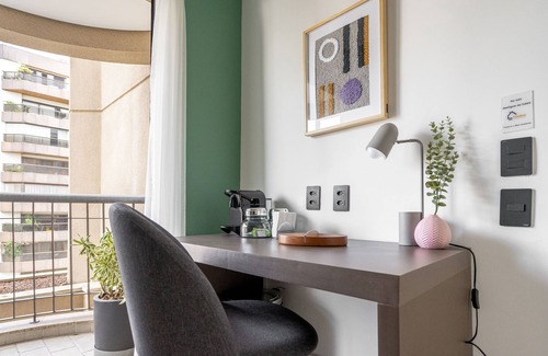 Itaim Bibi Apartment | Comfortable Stay at Charlie Jerônimo da Veiga Hotel