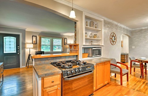 Charlotte House | Inviting Charlotte Area Home with Kitchen & Patio Retreat