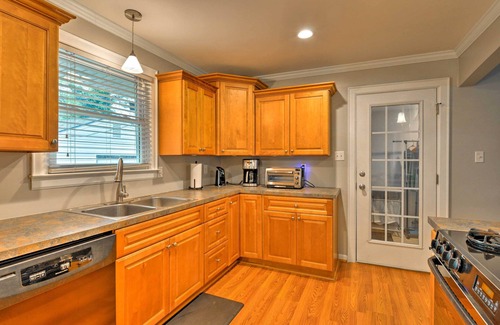 Charlotte House | Inviting Charlotte Area Home with Kitchen & Patio Retreat