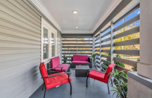 Villa Heights House | Eco-Friendly NoDa Home with Breakfast and Hot Tub