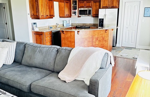 Queens Square Condo | Ideal Charlottetown Waterfront 2BR with Ocean View & Amenities