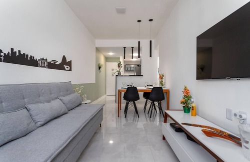 Zona Sul Apartment | Cozy Retreat in Botafogo with Breakfast & Family-Friendly Perks