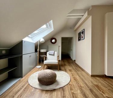 Thionville Apartment | Elegant 3BR Apartment Near City Center and Train Station