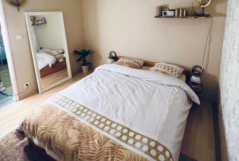 Pont des Demoiselles-Montaudran-La Terrasse Apartment | Cozy Toulouse T2 with Family-Friendly Amenities