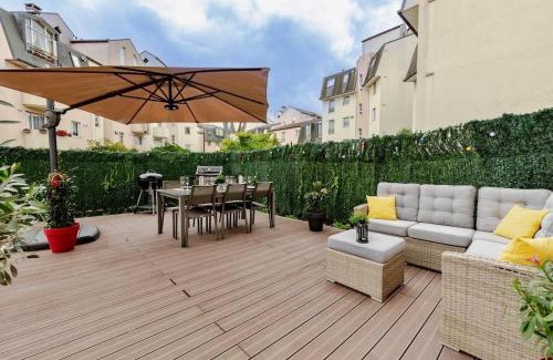Bleuets - Bordieres - Pinsons Apartment | Serene Retreat with Garden, Steps from Créteil L Échat Metro