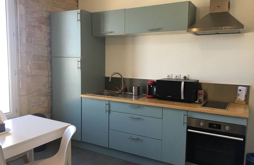 Saint-Regnobert-de-la-Cote-de-Nacre Apartment | Elegant T2 with Ocean View, Pool & Pet-Friendly Stay