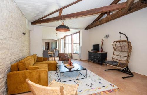 Sainte-Marie-de-Re House | Elegant Rhéthaise Home with Garden Oasis & Family-Friendly Amenities