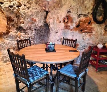 Montfort House | Charming Troglodyte Home with Ocean Views & Pet-Friendly Stay