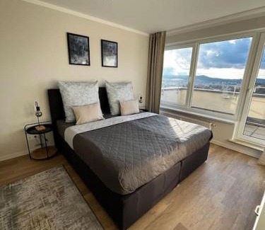 Sinsheim Apartment | Stylish Penthouse Near Badewelt & Hoffenheim Stadium
