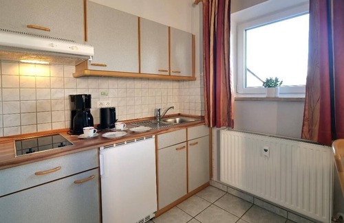Bad Fuessing Apartment | Inviting Suite with Balcony and Kitchen in Bad Füssing