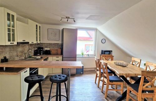 Petersberg House | Child-Friendly Landhaus "Wildrose" Near Halle with 4 Bedrooms