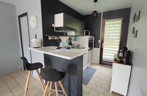 La Riviere-Saint-Sauveur Apartment | Cozy Studio with Kitchen, Pet and Child-Friendly Amenities