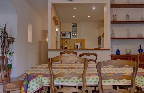 Sainte-Cecile-les-Vignes Ski Chalet | Relax at La Maison des Arcades with Pool and Garden Oasis