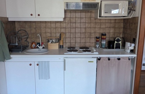 Saint-Gervais-les-Bains Apartment | Charming studio in the heart of the village: spacious, quiet and with a view