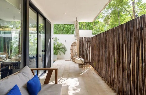 Zama Apartment | Ideal 1 Bedroom Getaway with Private Pool in Aldea Zama
