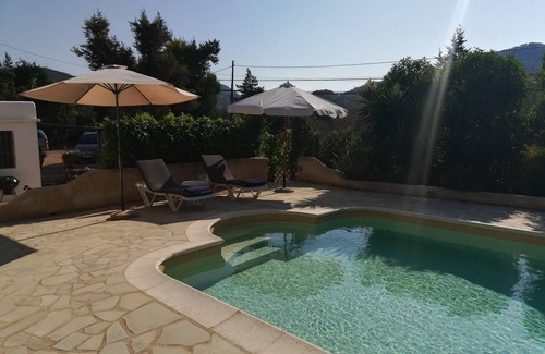 Sant Agusti des Vedra Apartment | Perfect Oceanfront Studio with Private Pool and Spa