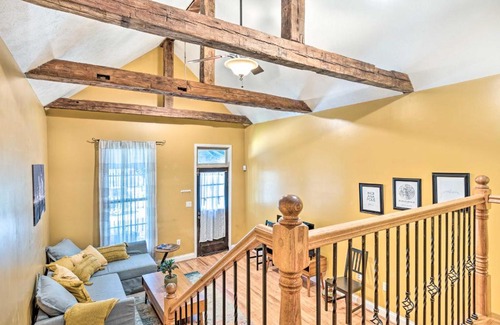 Downtown Indianapolis House | Historic 1875 Indianapolis Home: Pet & Child Friendly Stay!