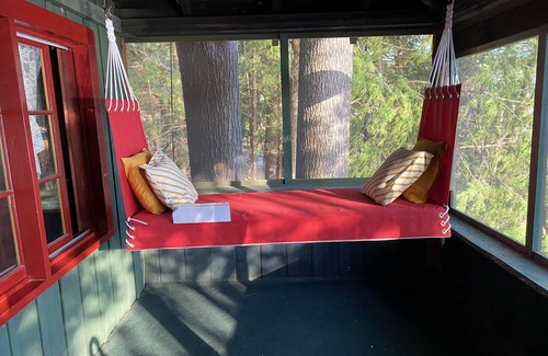 Lake George Cottage | Quaint Lake George Cottage with Boat Slip & Sundeck