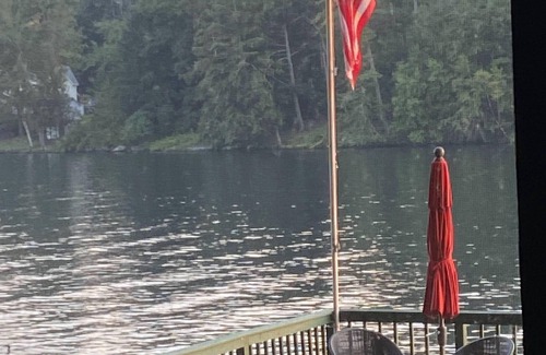 Lake George Cottage | Quaint Lake George Cottage with Boat Slip & Sundeck